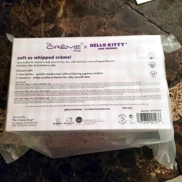 The Crème Shop x Hello Kitty and Friends Handy Dandy Cream Set NWT - Picture 4 of 4